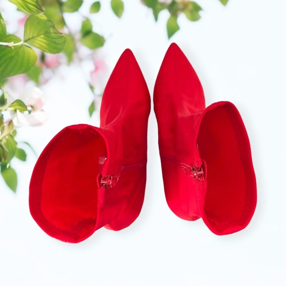 RED Nylon Boots - Picture 8 of 10